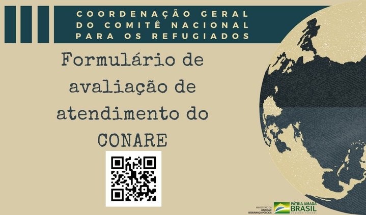 Formulário de Avaliação de atendimento do Conare