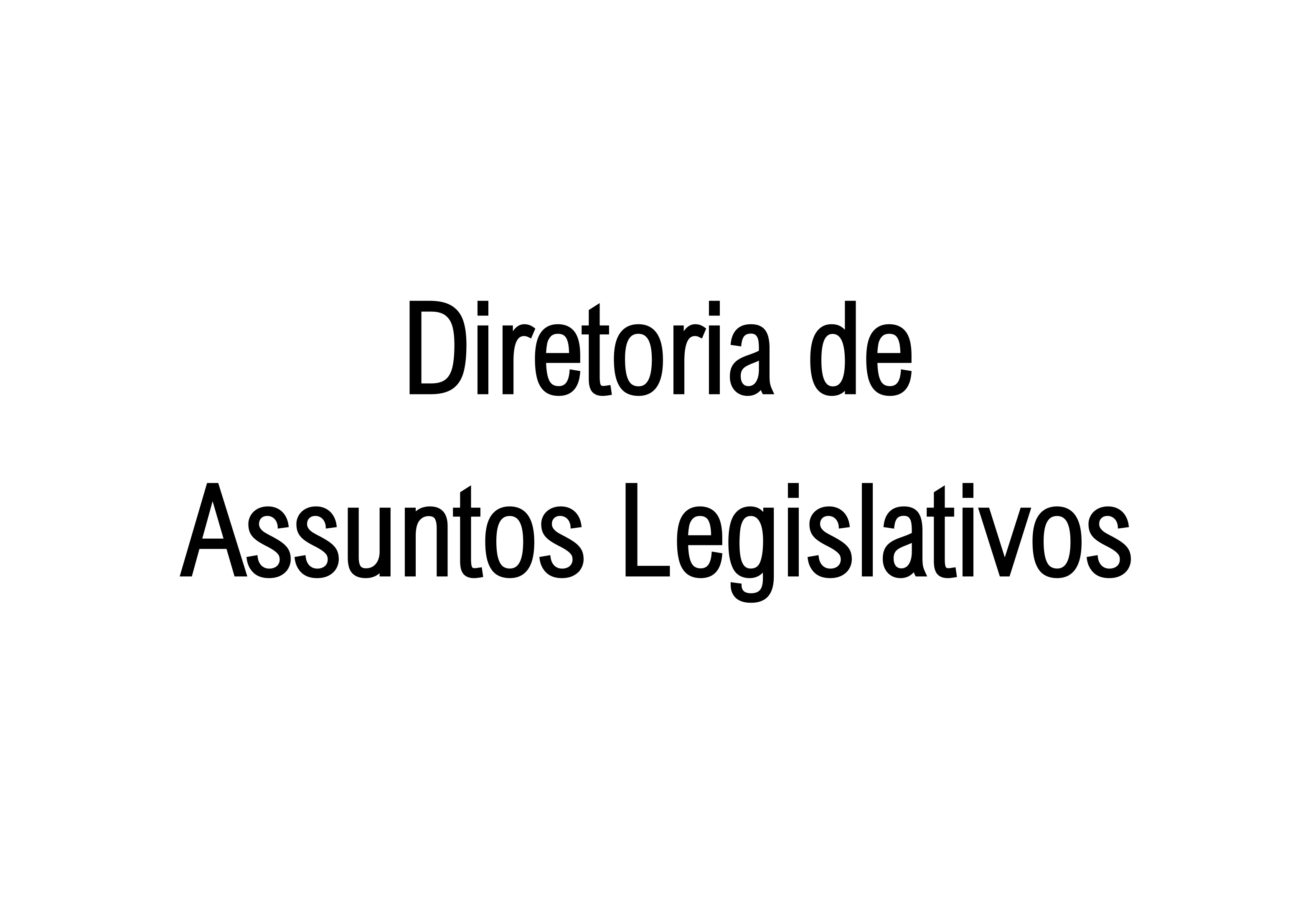 Diretoria de Assuntos Legislativos