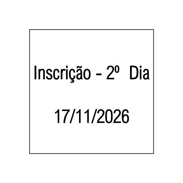 Inscrição 2º Dia
