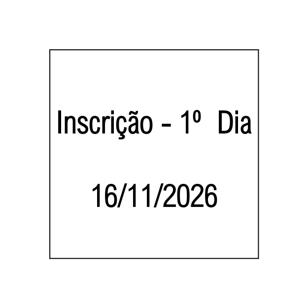 Inscrição 1º Dia
