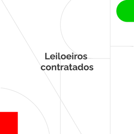 Leiloeiros contratados