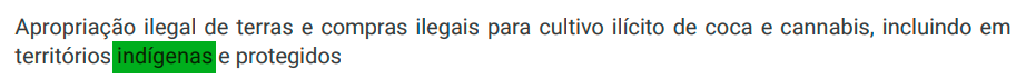 Crimes relacionados às drogas