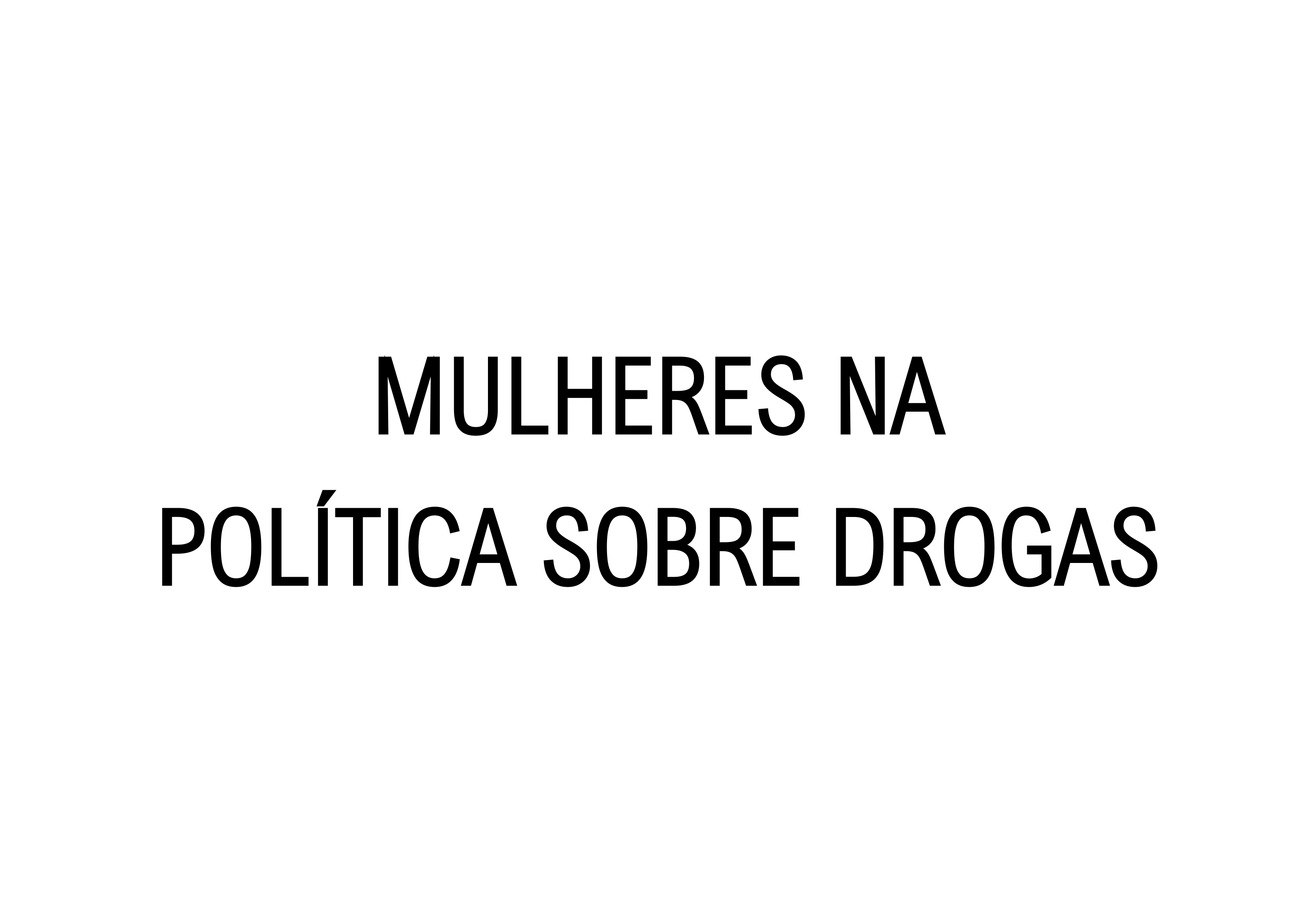 Mulheres na Política sobre Drogas