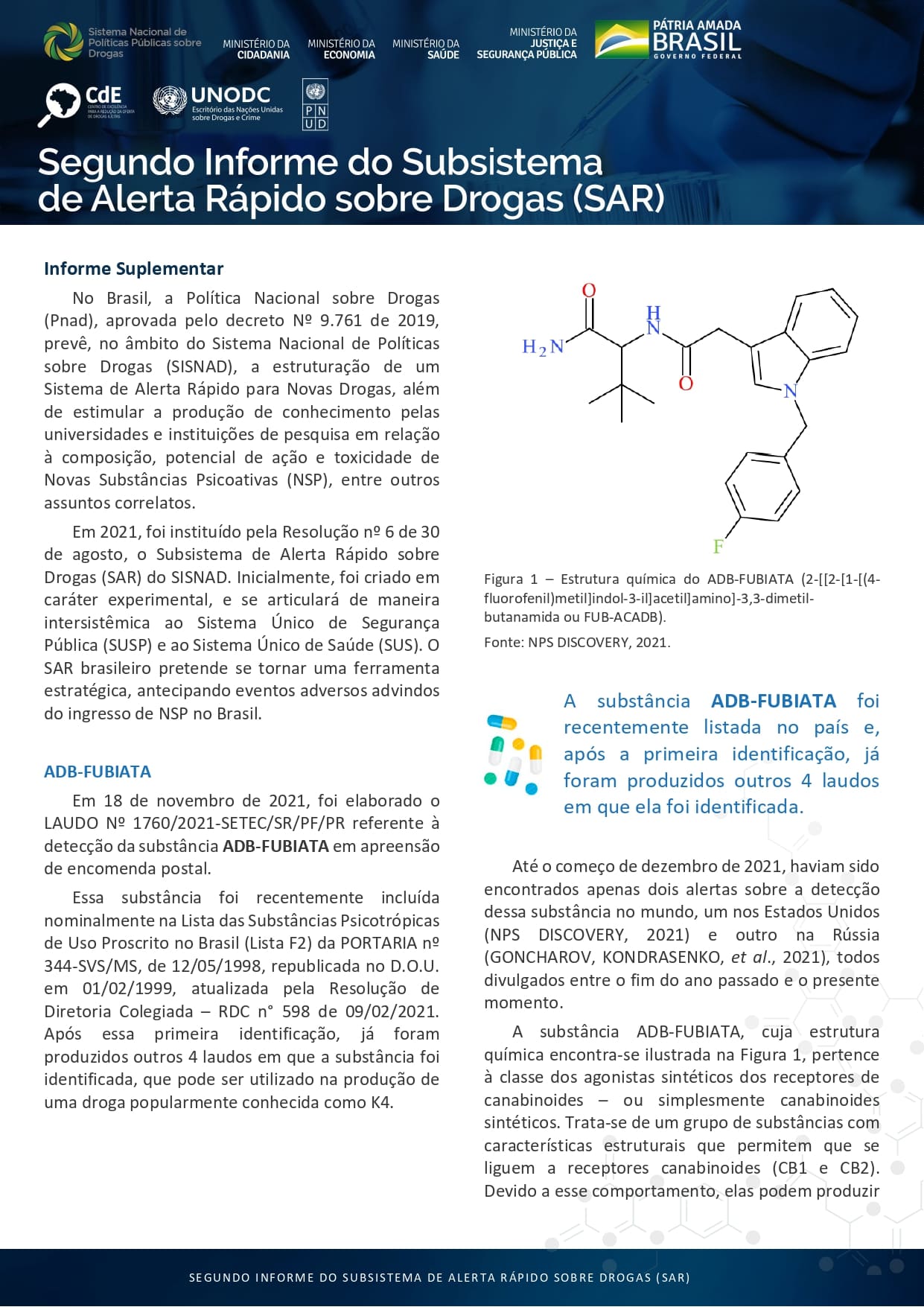 Segundo Informe do SAR: ADB-FUBIATA