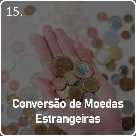 Conversão de moedas estrangeiras