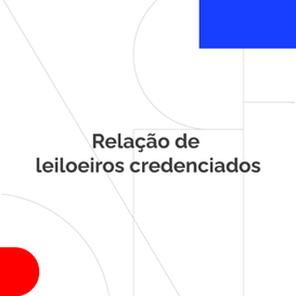 Relacao de leiloeiros credenciados