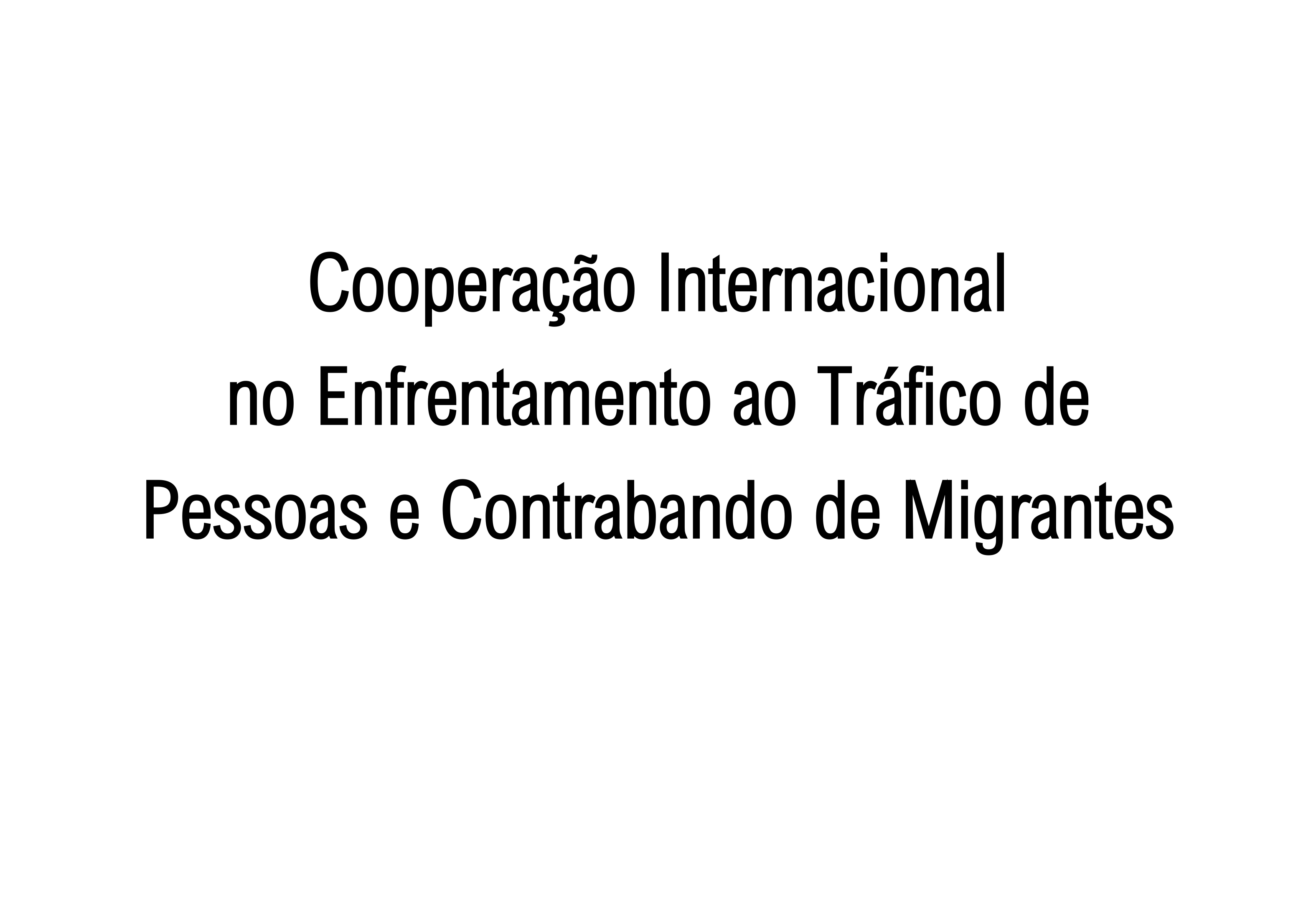 Cooperação Internacional