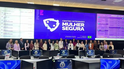 Centro Integrado Mulher Segura recebe representantes do Ministério Público para troca de experiências