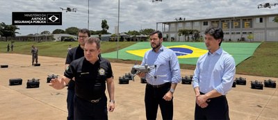 MJSP investe R$ 6,3 milhões em 184 drones para combater o crime organizado