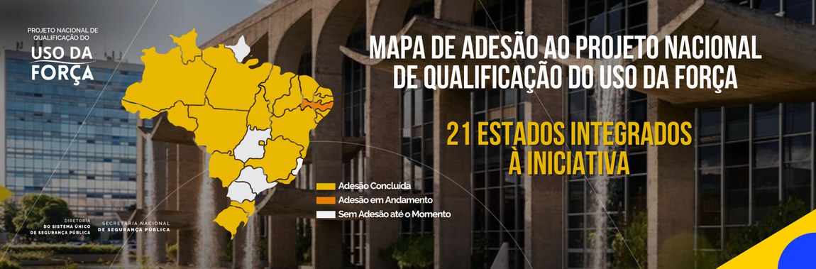 Mapa das adesões