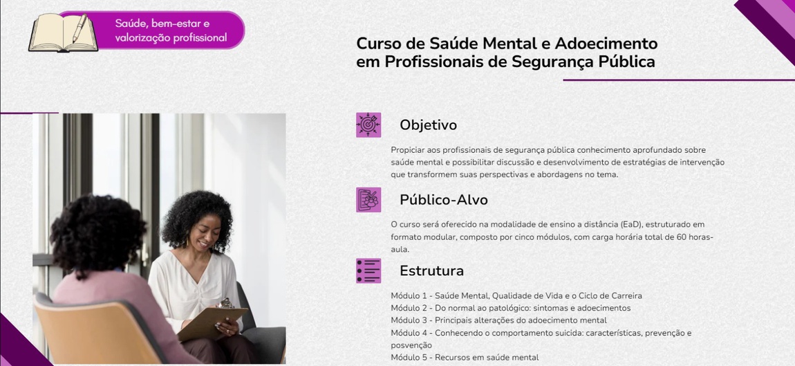Curso de Saúde Mental