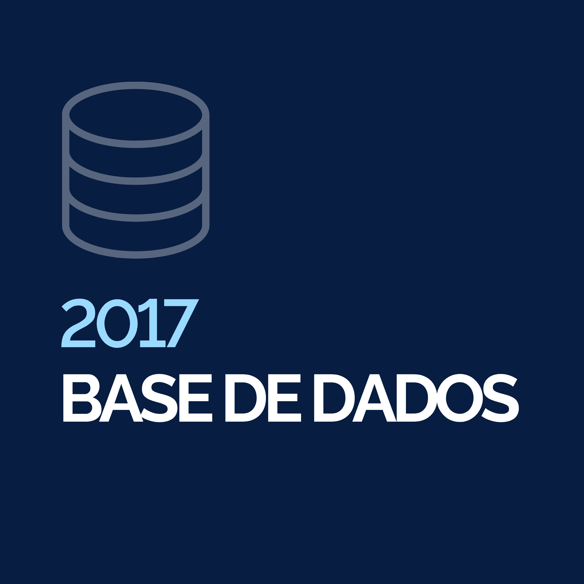 BASE DE DADOS 2017
