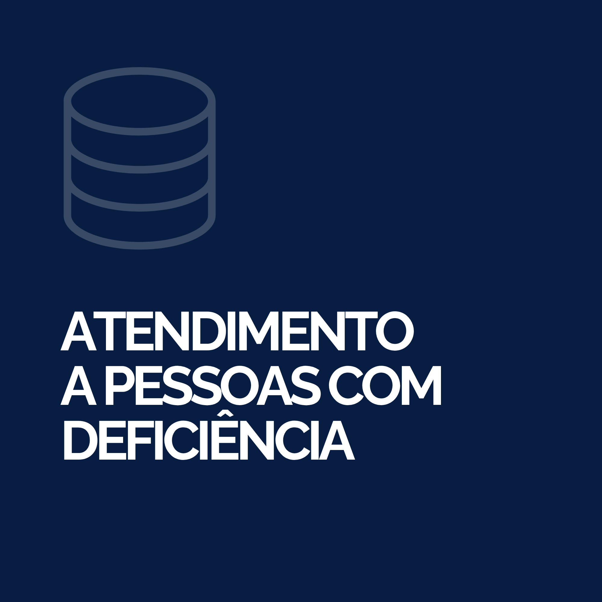 Atendimento a Pessoas com Deficiência