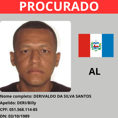 DERIVALDO DA SILVA SANTOS - ALAGOAS