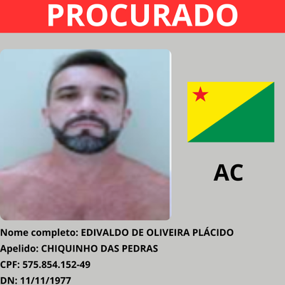 EDIVALDO DE OLIVEIRA PLÁCIDO - ACRE