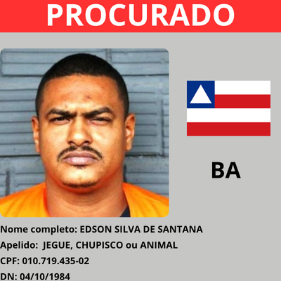 EDSON SILVA DE SANTANA - BAHIA