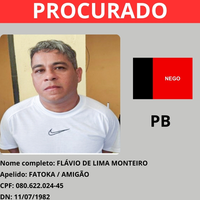 FLÁVIO DE LIMA MONTEIRO - PARAÍBA