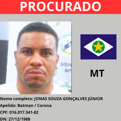 JONAS SOUZA GONÇALVES JÚNIOR - MATO GROSSO