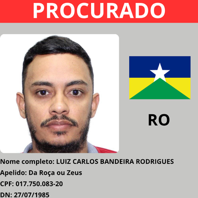 LUIZ CARLOS BANDEIRA RODRIGUES - RONDONIA