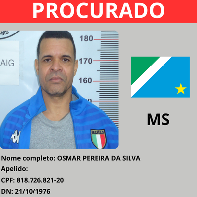 OSMAR PEREIRA DA SILVA - MATO GROSSO DO SUL