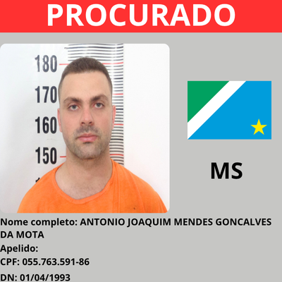ANTONIO JOAQUIM MENDES GONCALVES - MATO GROSSO DO SUL