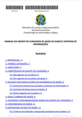 Manual de agentes da curadoria