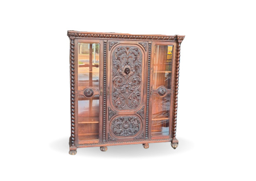 Livreiro Bookcase em jacarandá ao gosto “Renascença”.