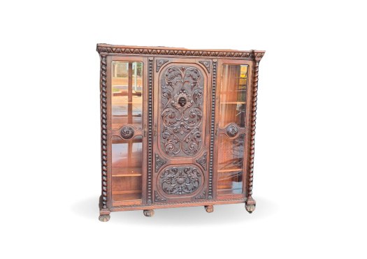 Livreiro Bookcase em jacarandá ao gosto “Renascença”.