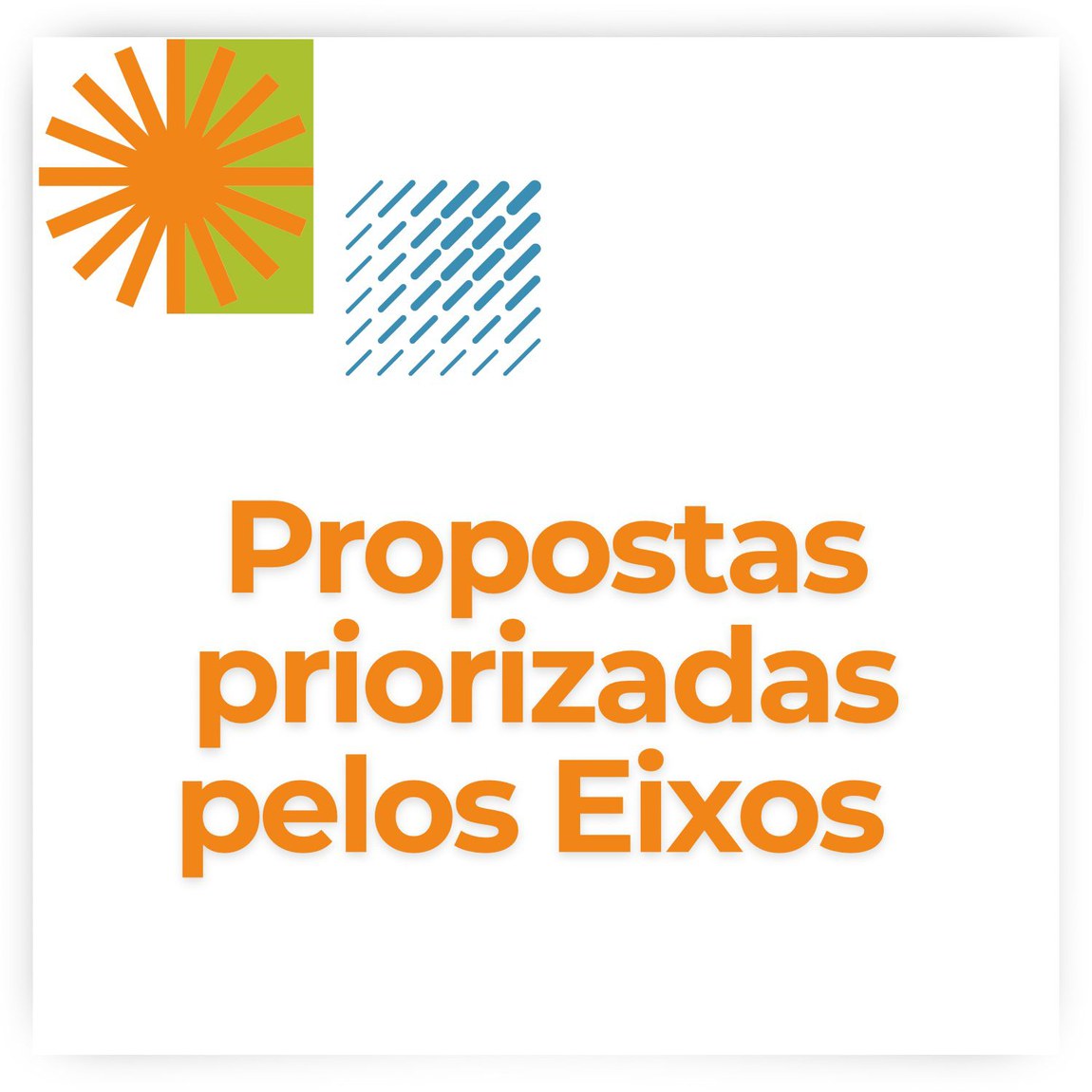 Propostas priorizadas