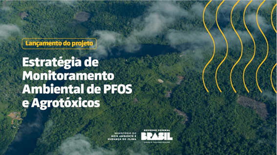 Estratégia de monitoramento ambiental de PFOS e Agrotóxicos