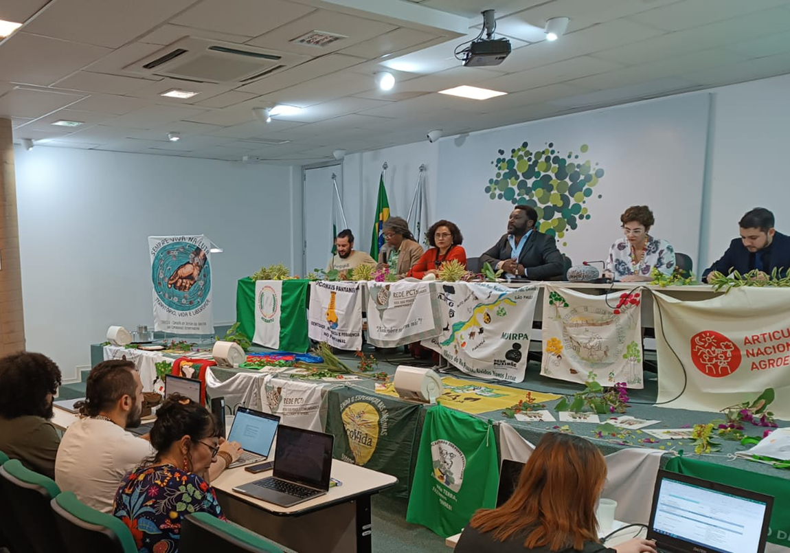Representantes comunitários e do governo federal participaram da reunião do CNPCT
