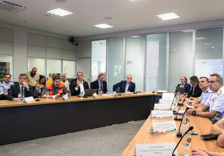 Reunião do Ciman, na sede do Ibama, em Brasília. Foto: Ibama