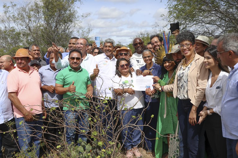 Comitiva acompanha ações de convivência em Juazeiro (BA). Foto: MMA