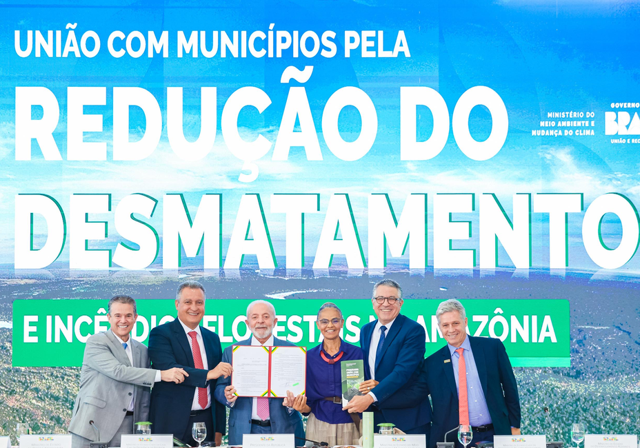 Presidente Lula e ministros participam de lançamento do programa União com Municípios. Foto: Ricardo Stuckert/PR