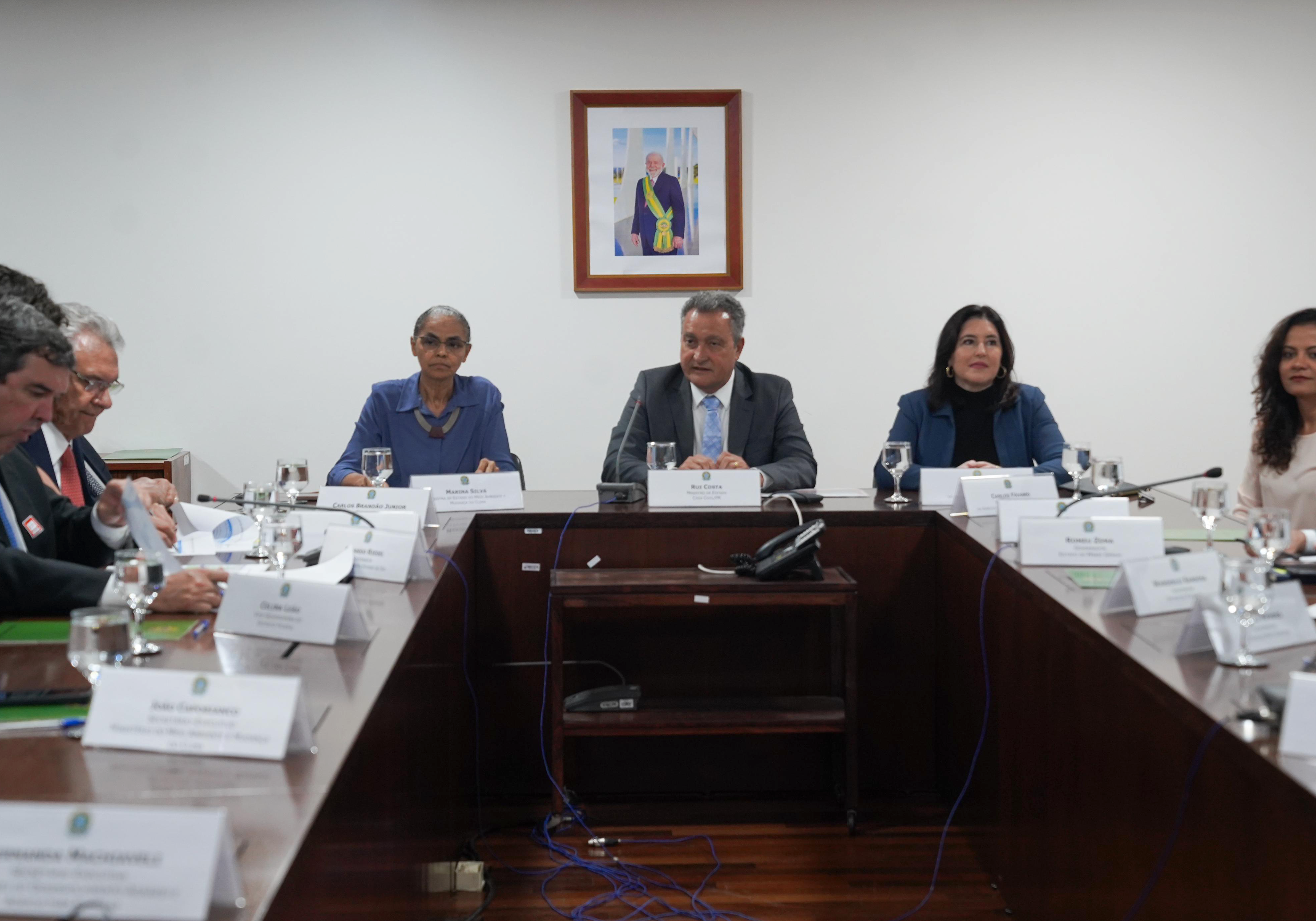 Seis governadores participaram de reunião com ministros no Palácio do Planalto, em Brasília