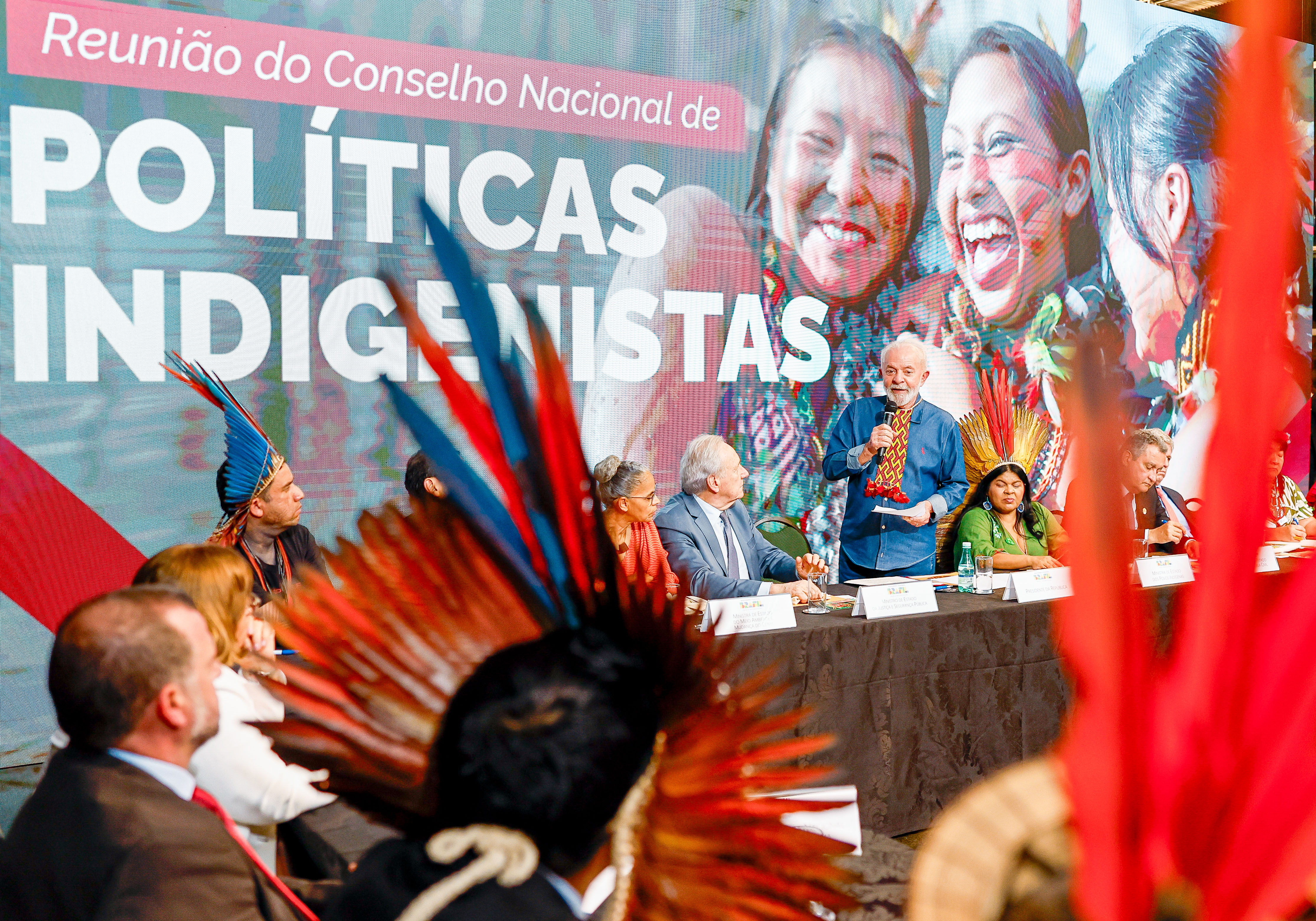 Presidente Lula anunciou homologação das Terras Indígenas Aldeia Velha (BA) e Cacique Fontoura (MT)