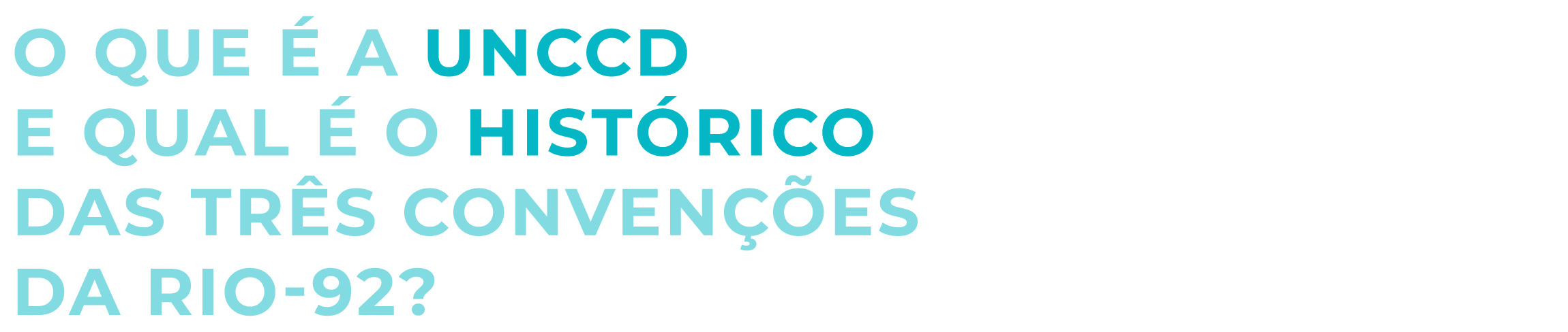 o que é a unccd