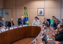 Reunião da Comissão Tripartite Nacional no Salão dos Ministros do MMA, em Brasília. Foto: Rafael Honorato/MMA