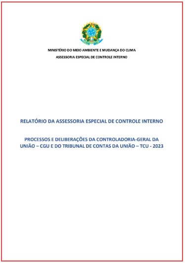 Relatório TCU - CGU 2023