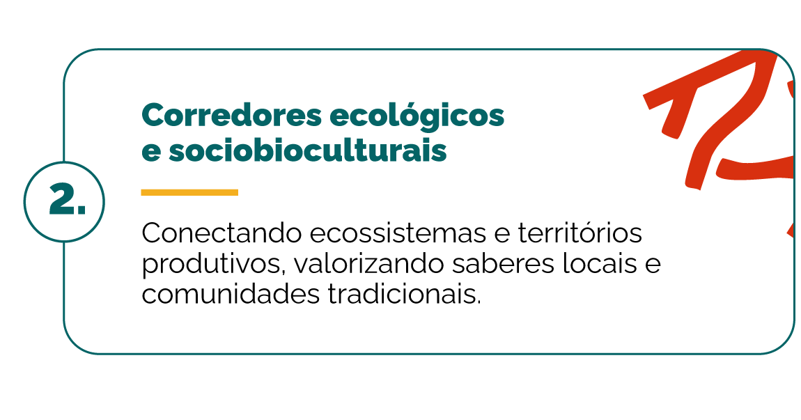 corredores ecológicos e sociobioculturais