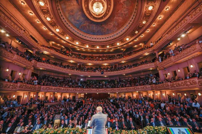 Presidente Luiz Inácio Lula da Silva discursa no lançamento do Novo PAC | Ricardo Stuckert