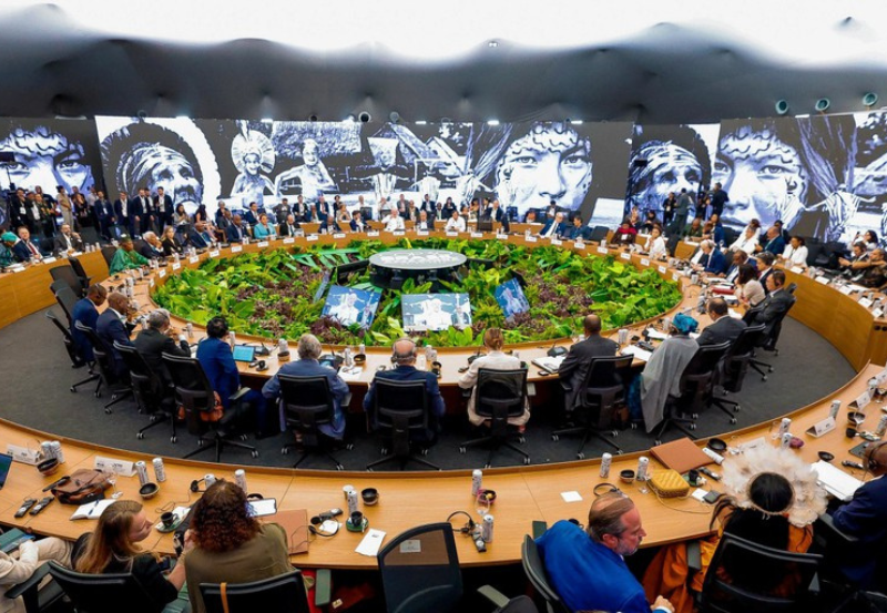 Presidente destaca redução recorde do desmatamento, ampliação de áreas marinhas protegidas e criação do Fundo Florestas Tropicais para Sempre durante a Sessão Temática “Clima e Natureza: Florestas e Oceanos”