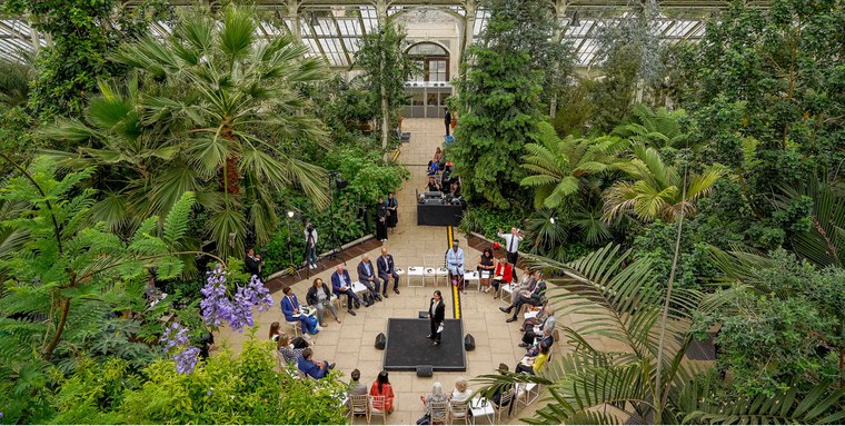 The European Dialogue took place at the Royal Botanic Gardens, Kew - Image: Fernando Donasci/MMA