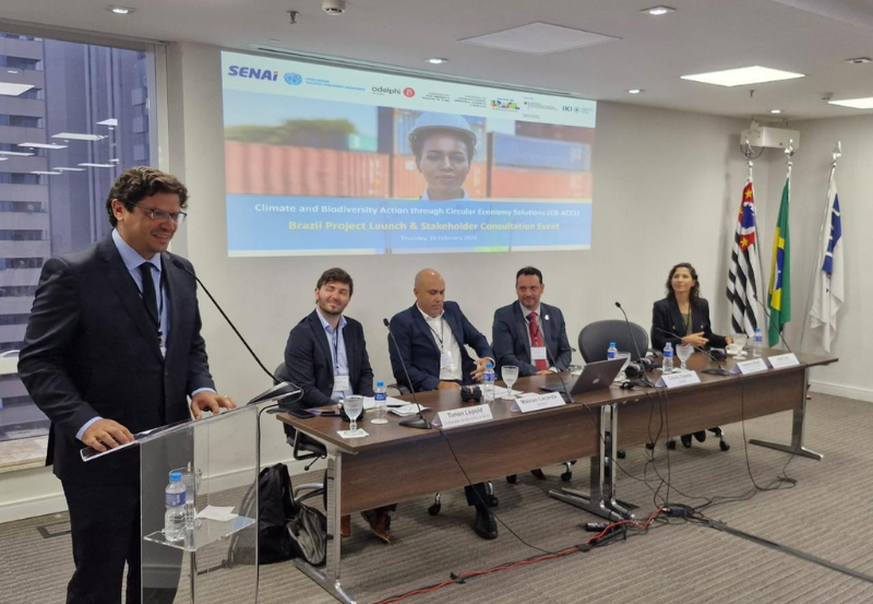 Projeto “Ação climática e de biodiversidade por meio de soluções de economia circular” busca a promoção de políticas públicas e capacitação em pequenas e médias empresas