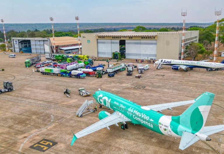 aviao combustivel verde