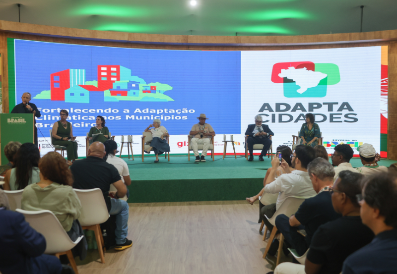 Iniciativa AdaptaCidades, que prepara gestores públicos e municípios para aumentar a resiliência e proteger populações, foi o centro das discussões