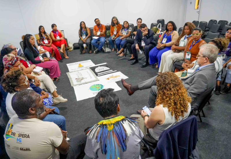 Em gesto histórico, lideranças entregam carta à presidência da COP15 e defendem participação nas decisões globais sobre biodiversidade e conservação