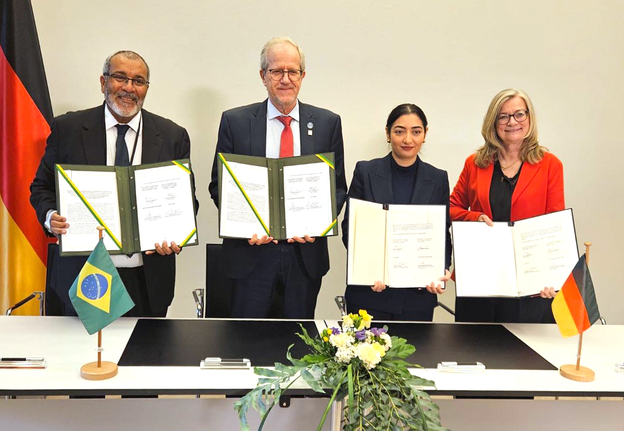 Governo do Brasil assina declaração com Alemanha para aporte de até 500 milhões de euros ao Fundo Clima