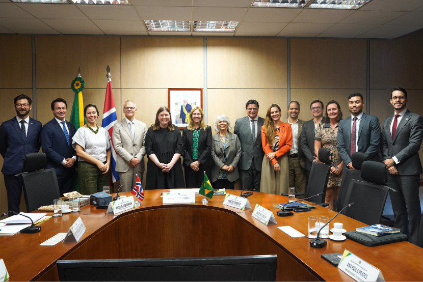MMA recebe secretária do Clima e Meio Ambiente da Noruega e celebra parcerias ambientais