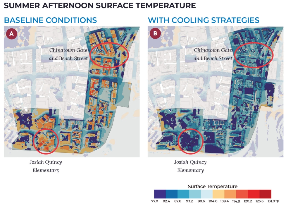 Temperaturas superficiais (boston)